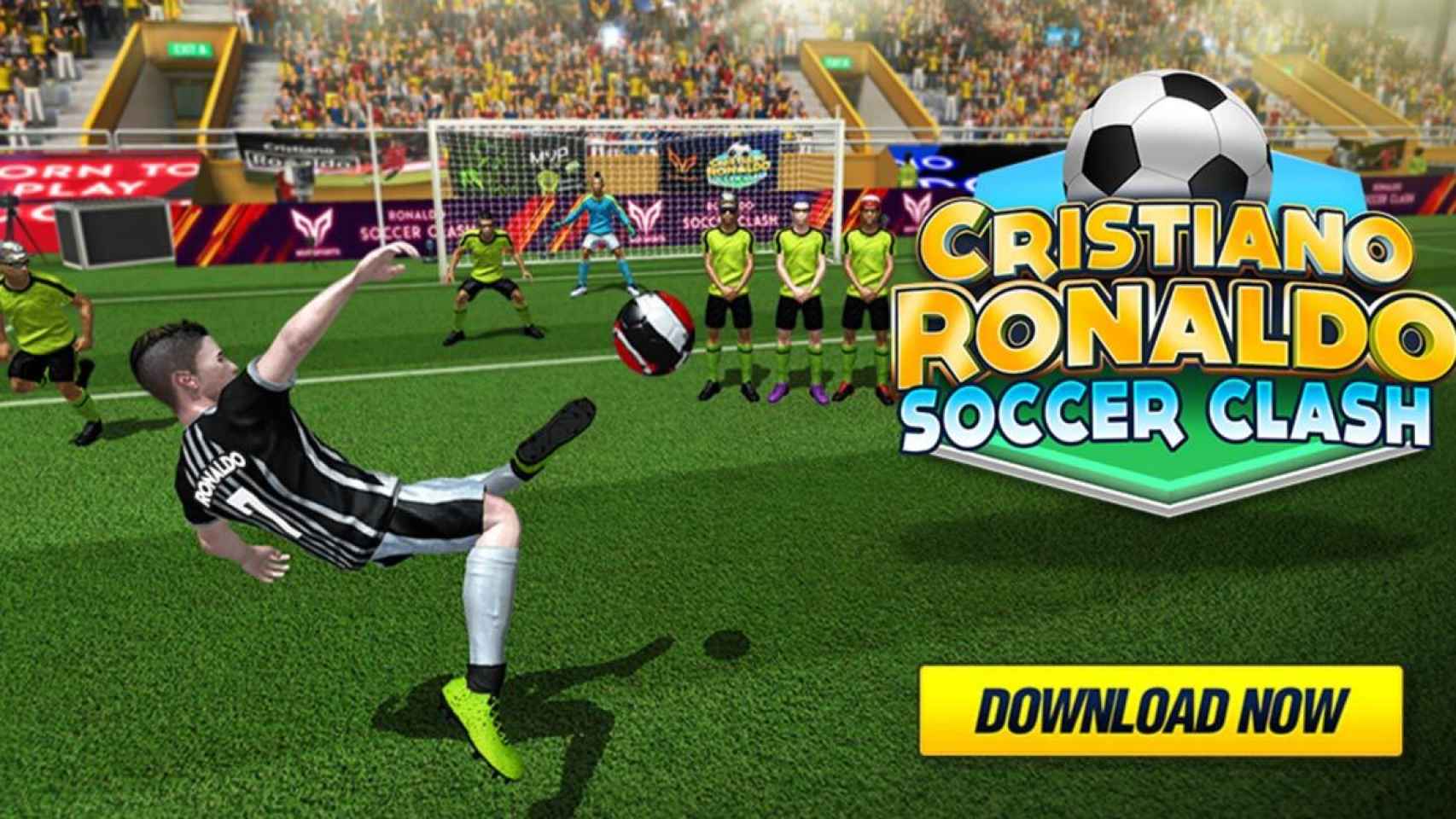 Cristiano Ronaldo y su nuevo juego de fútbol, descárgalo gratis