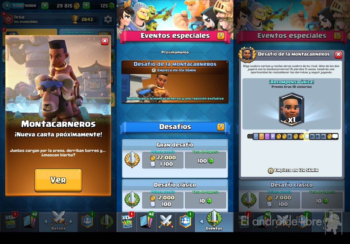 Clash Royale Tiene Nueva Carta Legendaria La Montacarneros 2122