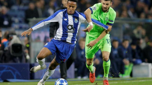 Eder Militao, en un partido del Oporto en la Champions League