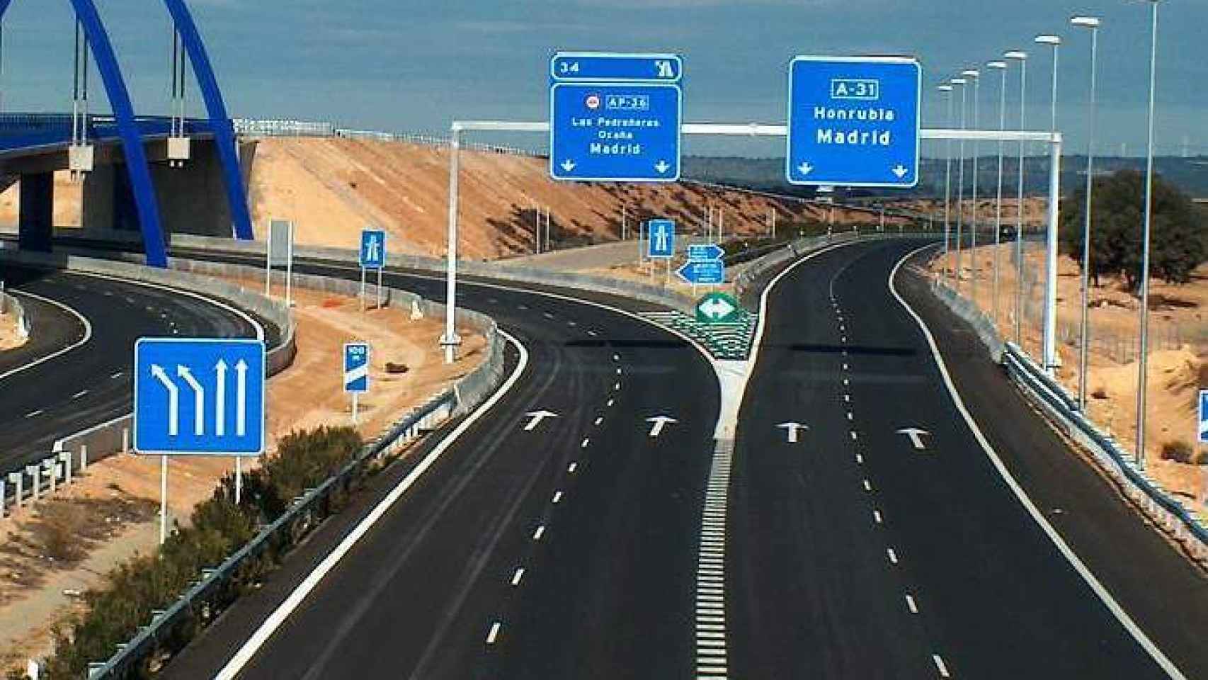 Imagen de una autopista.