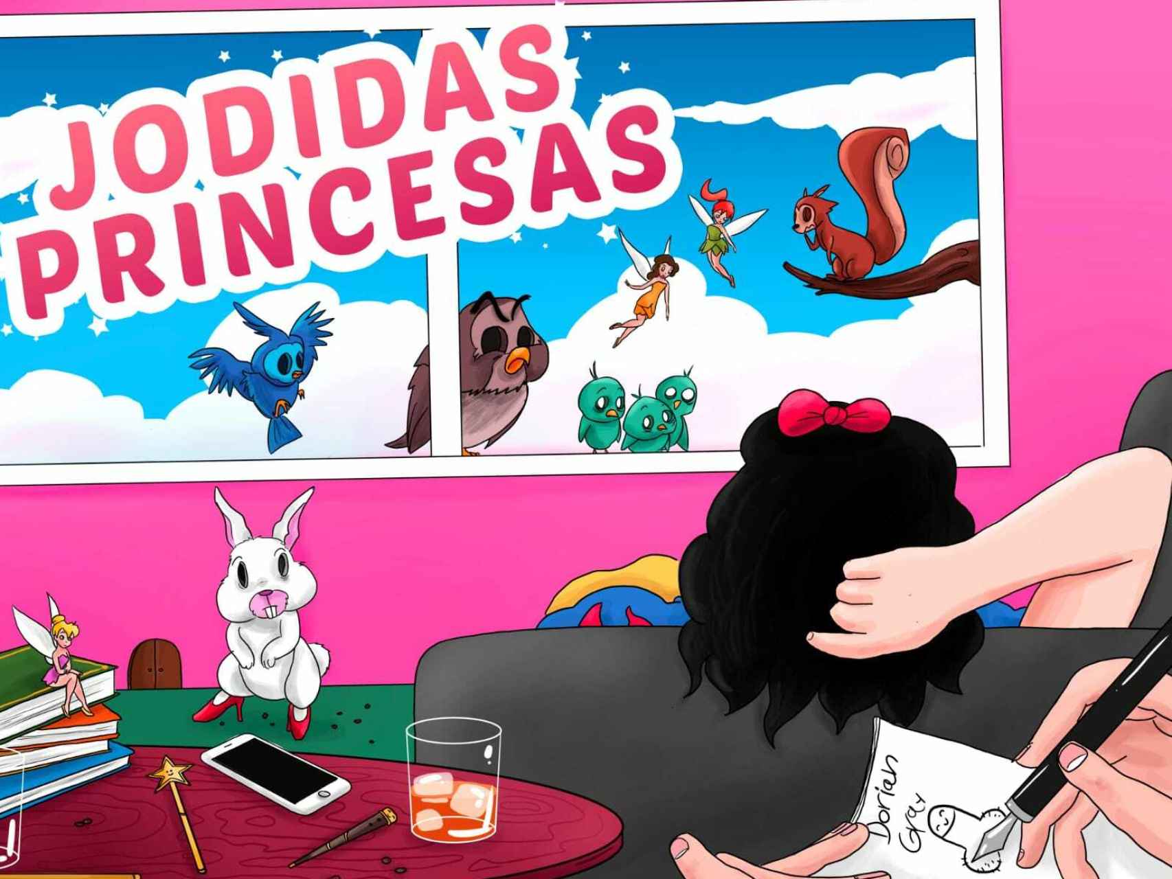 Ilustración para Jodidas Princesas.