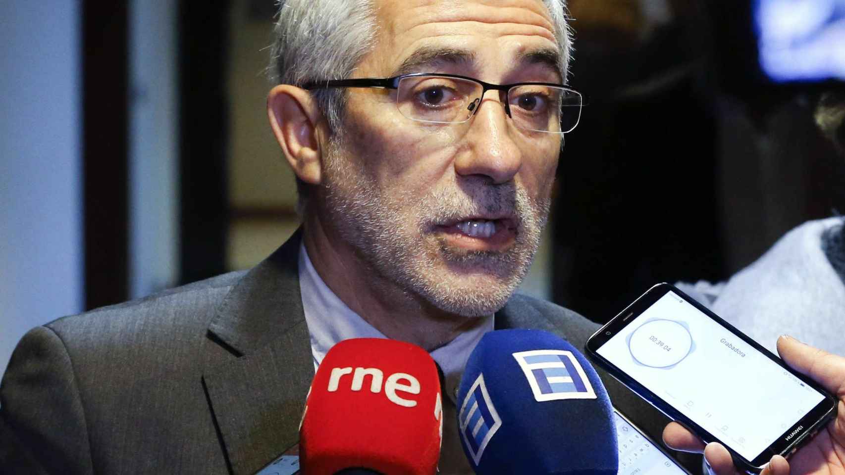 Gaspar Llamazares, dirigente de IU-Asturias y diputado autonómico.