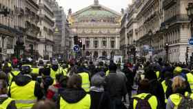 'Chalecos amarillos' se manifiestan en París
