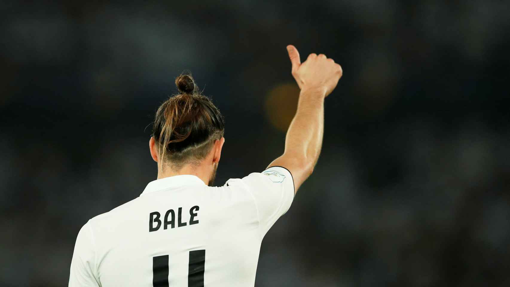 Gareth Bale, a punto de marcar de chilena ante el Al Ain