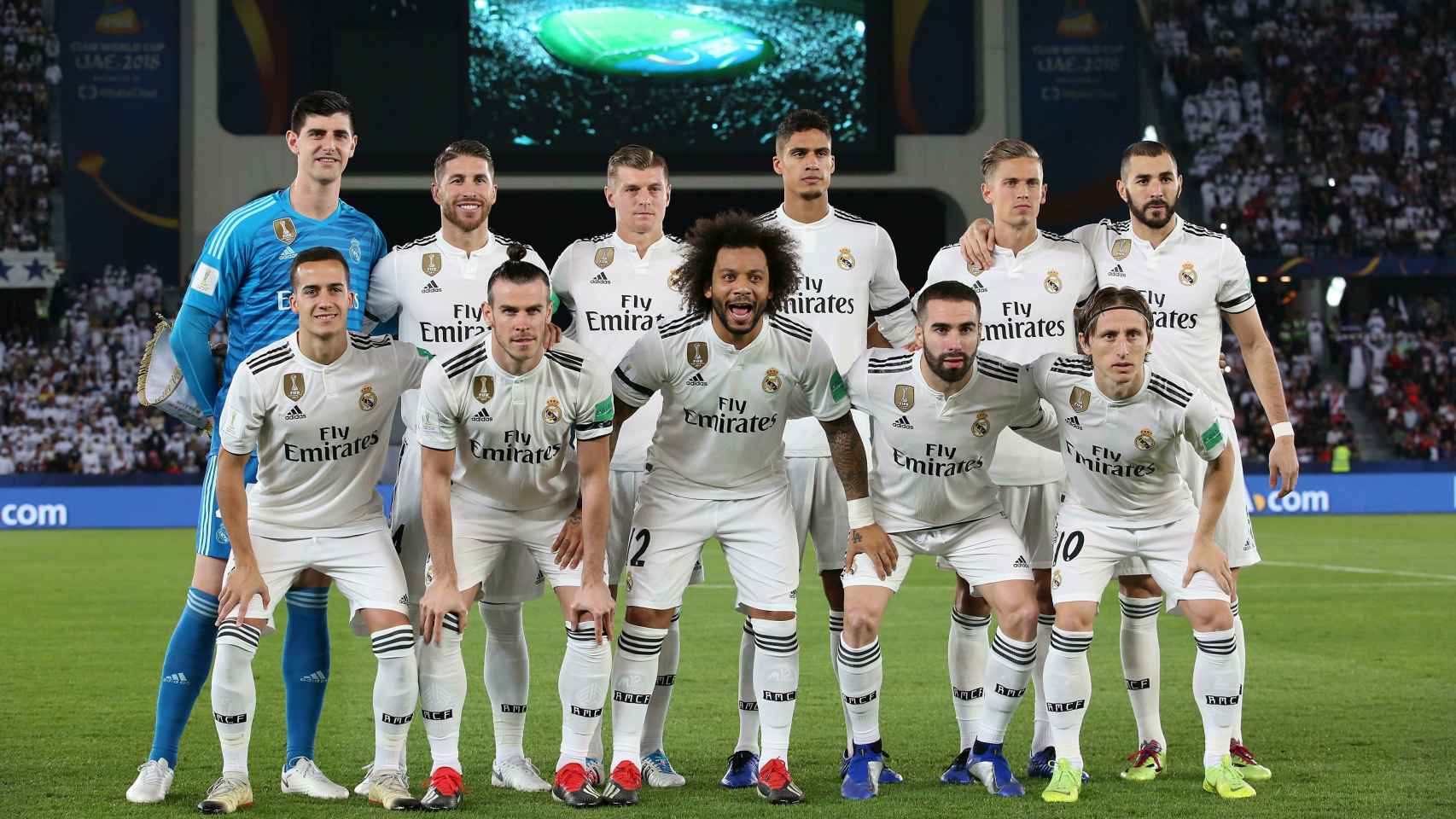 Los once titulares del Real Madrid en la final del Mundial de Clubes 2018