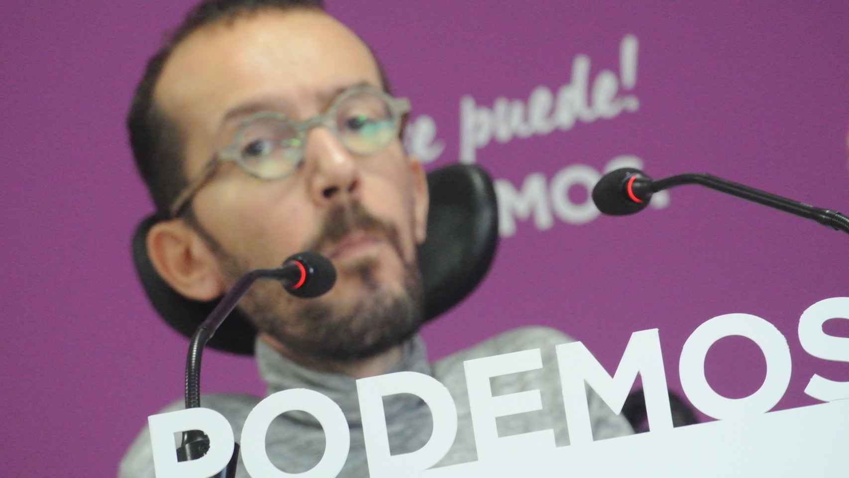 Pablo Echenique, secretario de Organización y de Acción de Gobierno de Podemos.