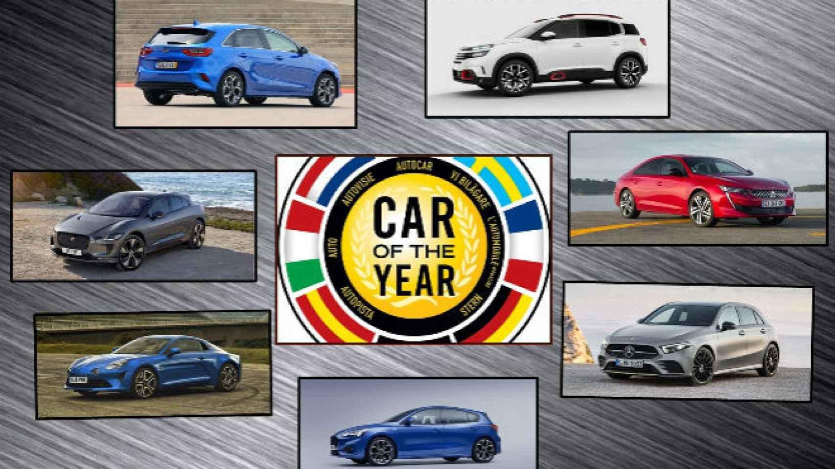 Estos son los siete finalistas a coche del año 2019.