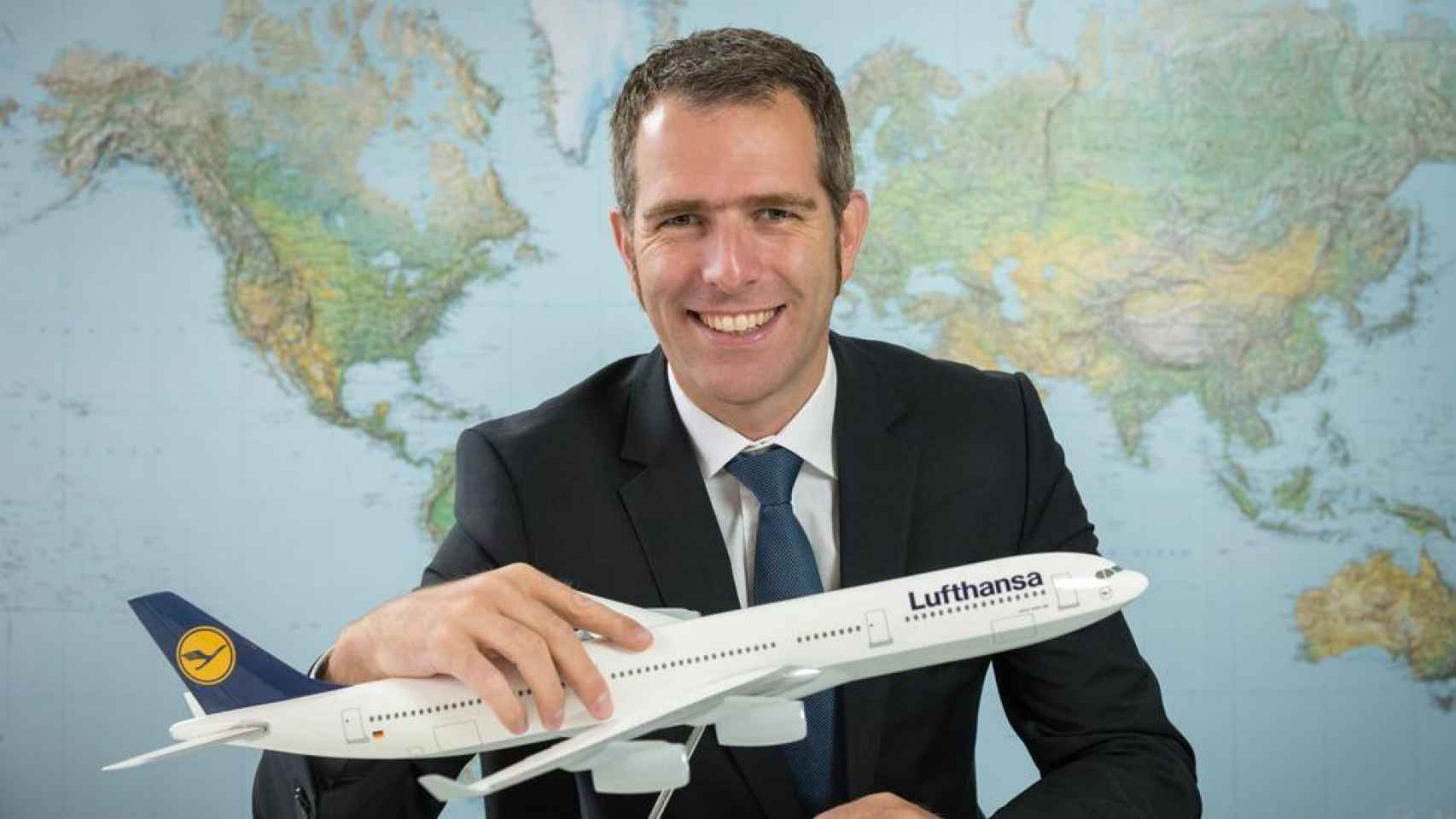 Carsten Hoffmann, director general de Lufthansa para España y Portugal