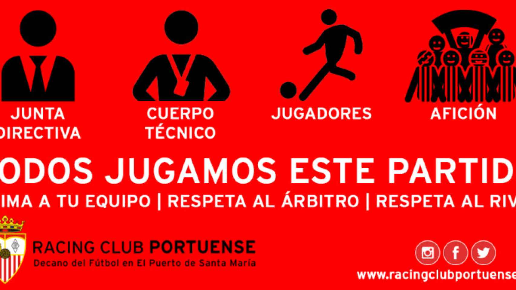 Nueva campaña del Racing Club Portuense. Foto: racingclubportuense.com