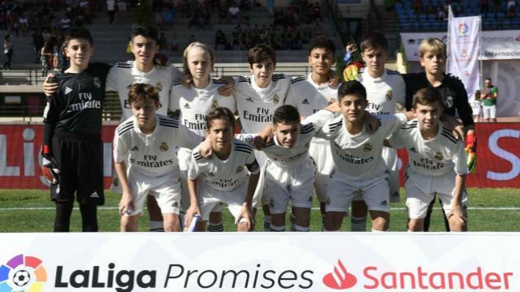 Infantil B del Real Madrid en LaLiga Promises. Foto: laliga.es