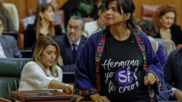 Teresa Rodríguez, líder de Podemos en Andalucía.