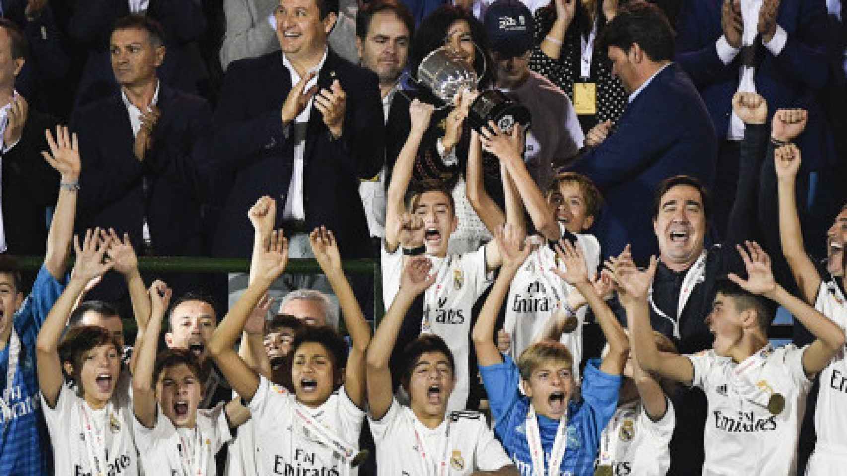 El Real Madrid, campeón de La Liga Promises. Foto: laliga.es