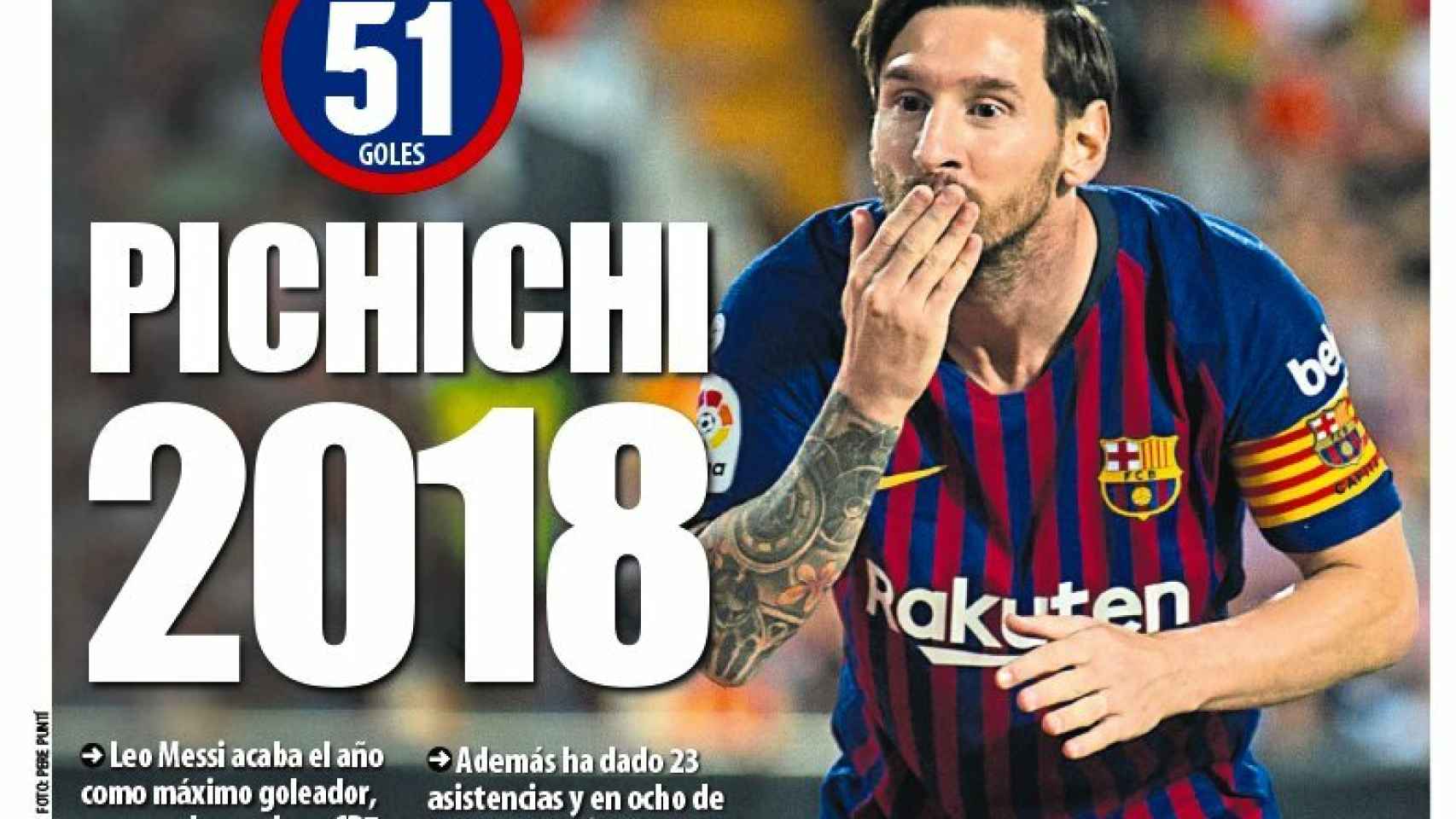 La portada del diario Mundo Deportivo (30/12/2018)