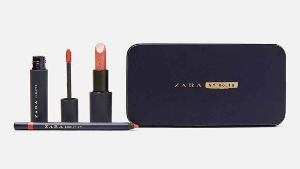Kit de maquillaje de Zara.