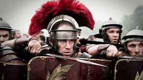 Un legionario romano representado para una serie de televisión.