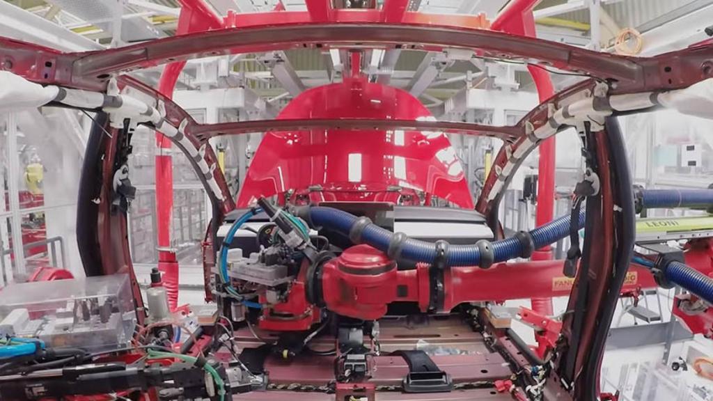 Cómo se fabrica un Tesla Model 3, averígualo con este vídeo en time lapse Cómo se fabrica un Tesla Model 3, averígualo con este vídeo en time lapse