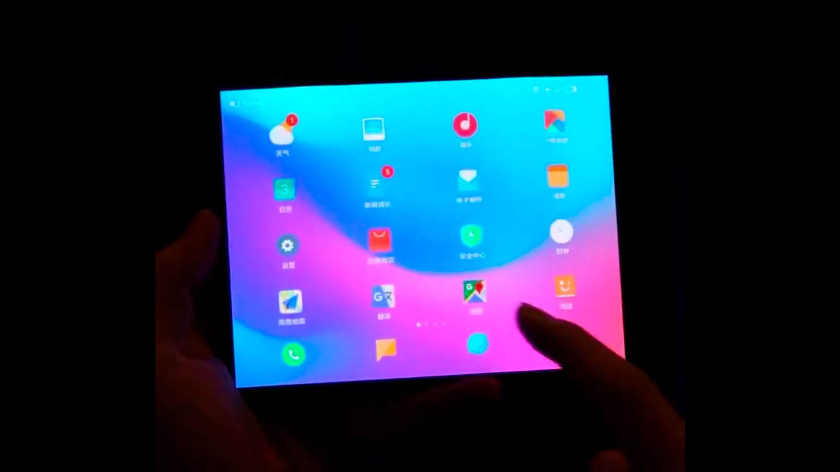 El móvil plegable de Xiaomi aparece en vídeo ¡Espectacular!