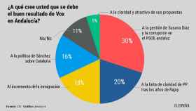 El 30% de los españoles escogió como primera opción la corrupción del PSOE-A para justificar el éxito de Vox en Andalucía.
