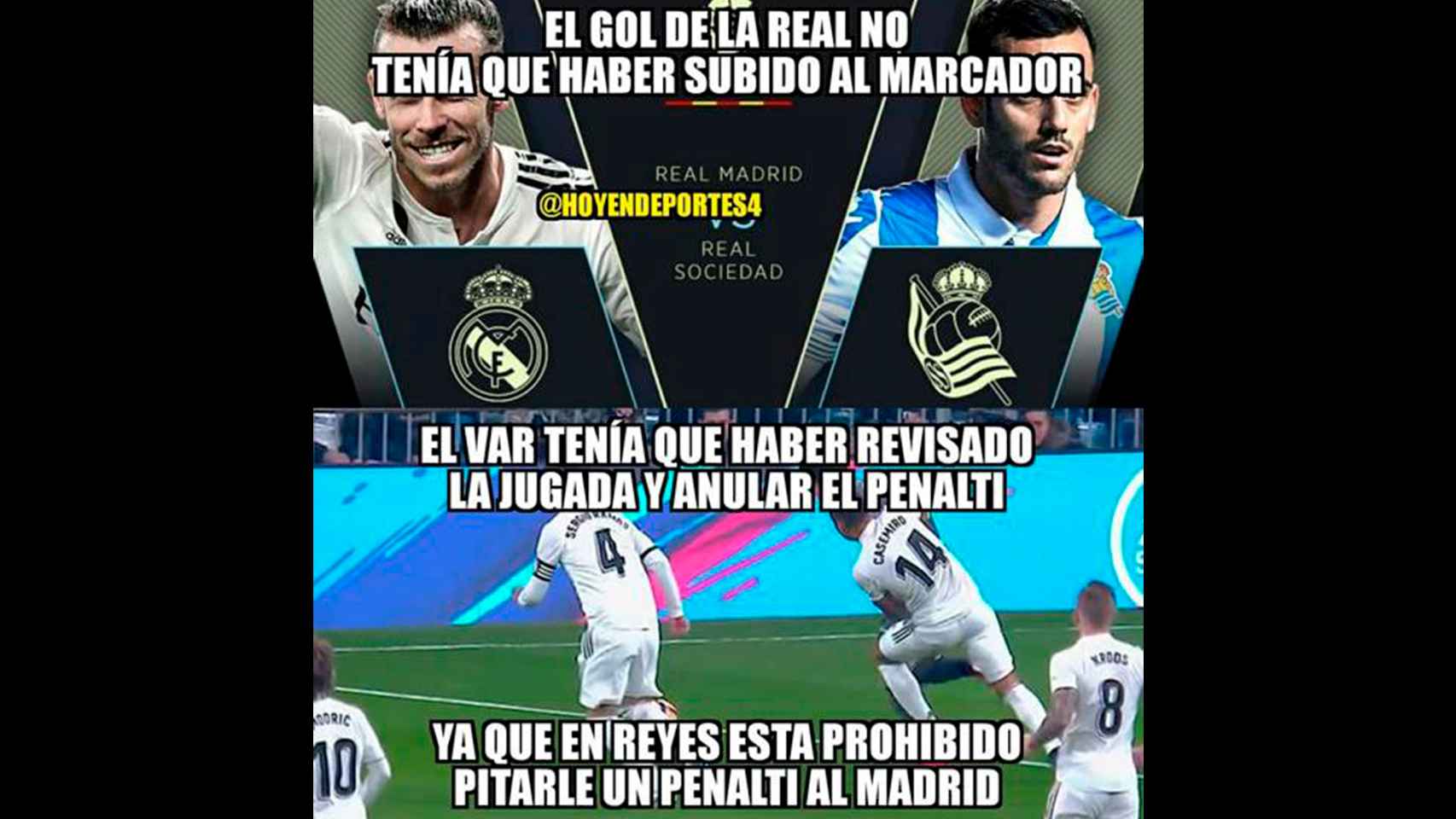 Los Mejores Memes Del Real Madrid Real Sociedad