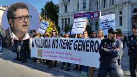 Manifestación en Madrid contra la ley de violencia de género: Ni machismo ni feminismo