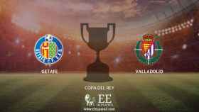 Getafe - Valladolid, siga en directo el partido de la Copa del Rey