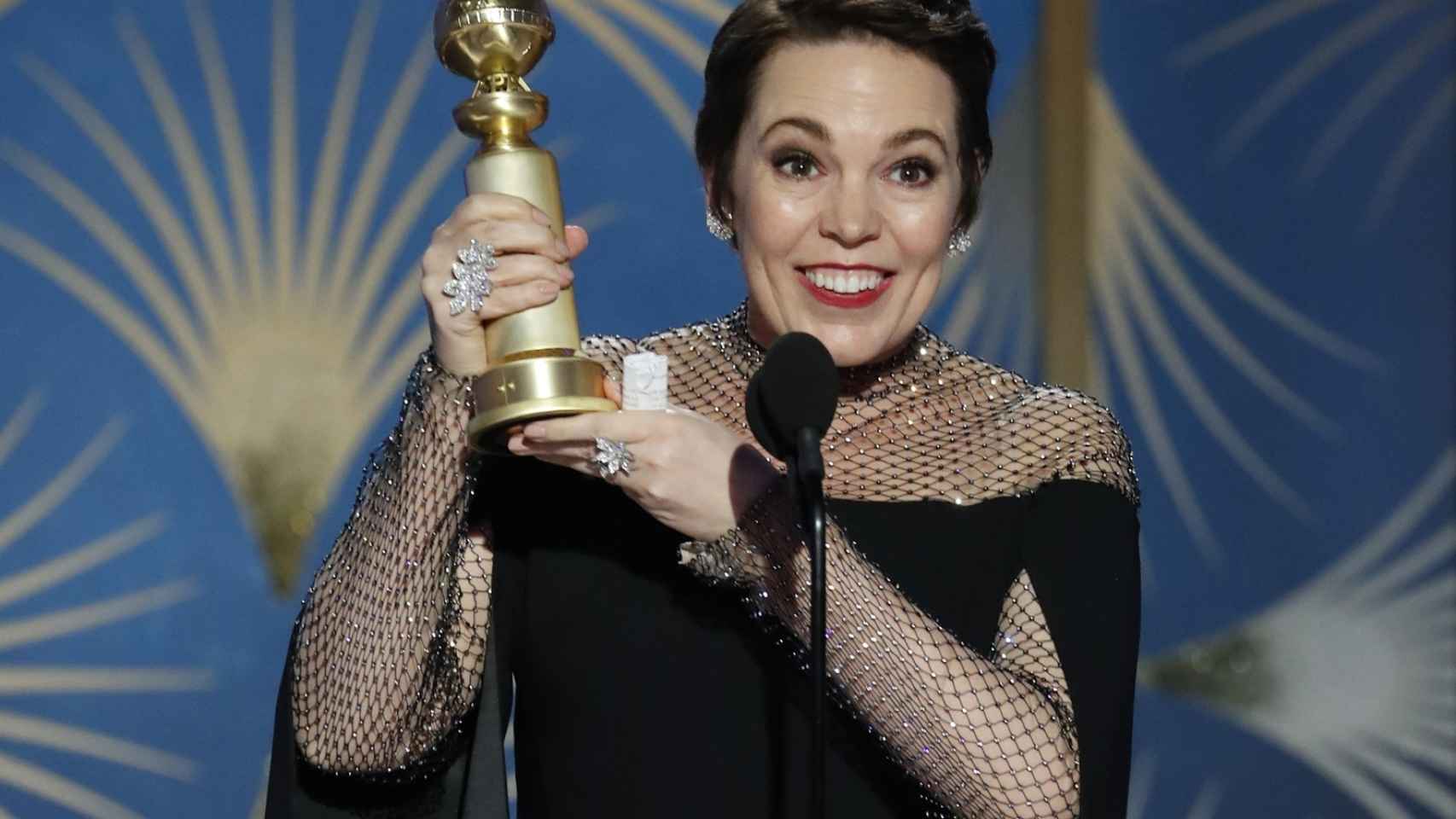Olivia Colman ganó el Globo de Oro por La favorita.