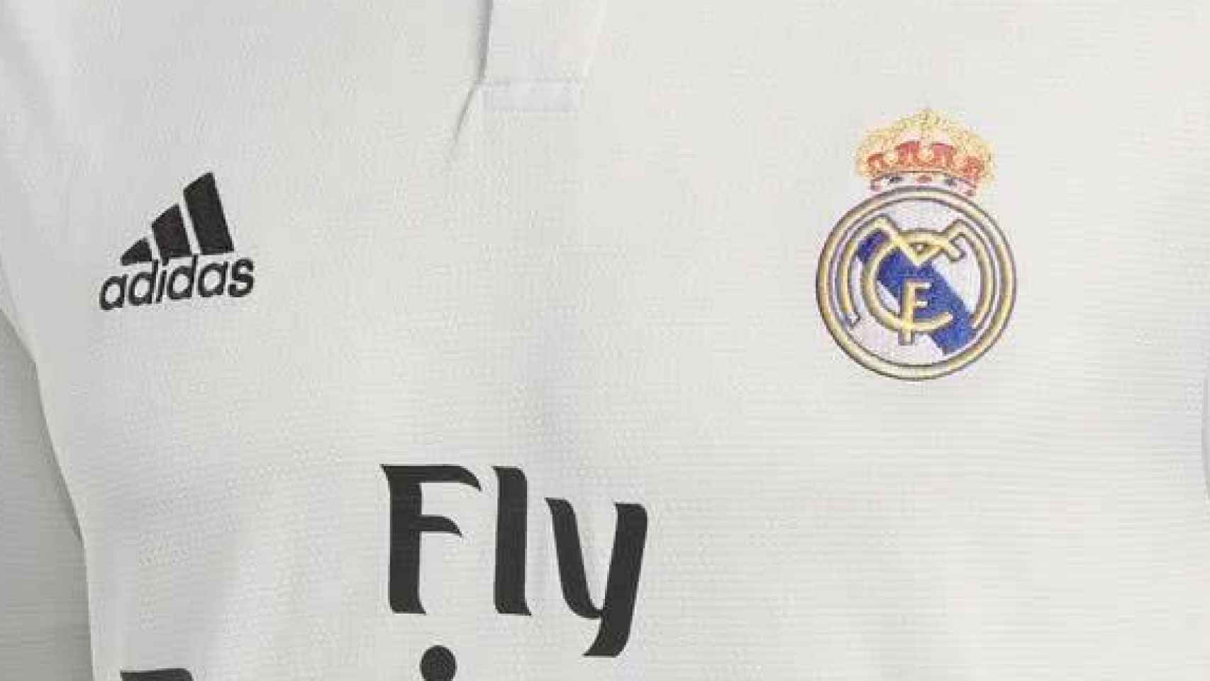 Detalle de la camiseta Real Madrid