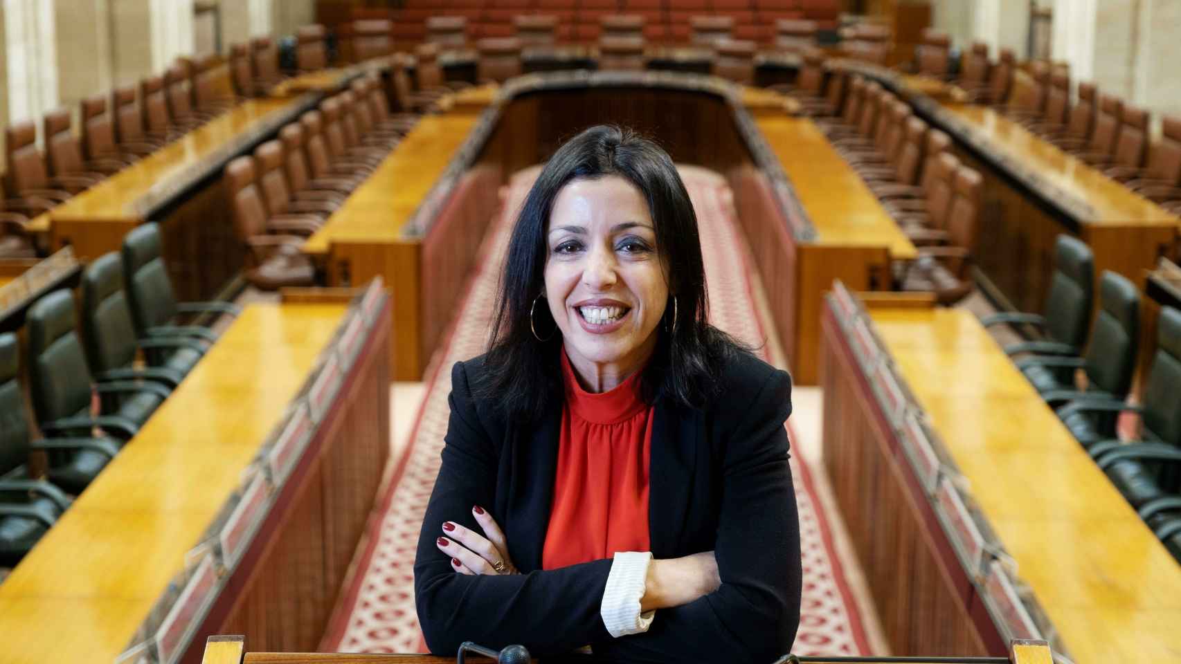 Marta Bosquet, presidenta del Parlamento de Andalucía.