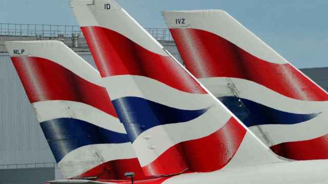Aviones de la compañía British Airways.