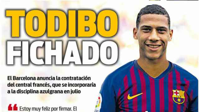 Portada del diario Sport (09/01/2019)