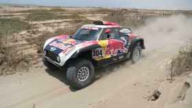 Stephane Peterhansel en el Rally Dakar 2019