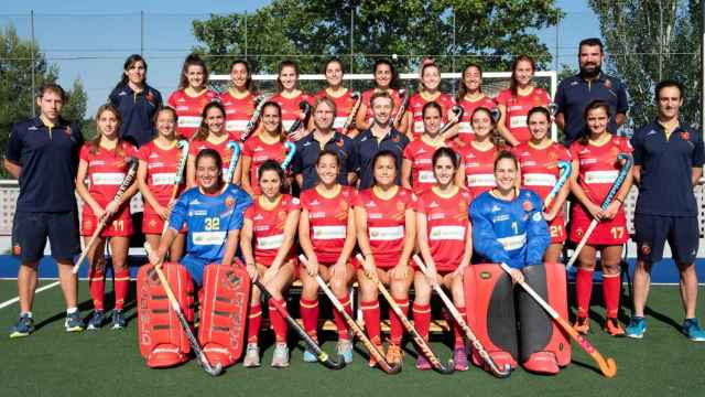 Selección española femenina de hockey hierba. Foto: rfeh.com