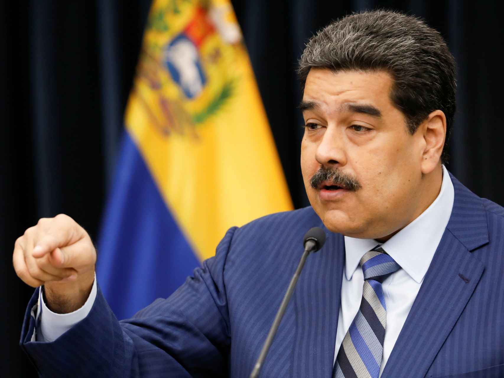 Nicolás Maduro, en una imagen reciente durante una rueda de prensa