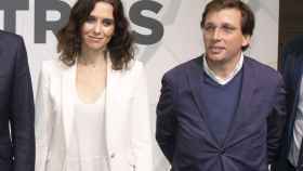 Isabel Díaz Ayuso y José Luis Martínez-Almeida.