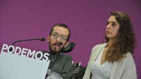 Pablo Echenique y Noelia vera, dirigentes de Podemos