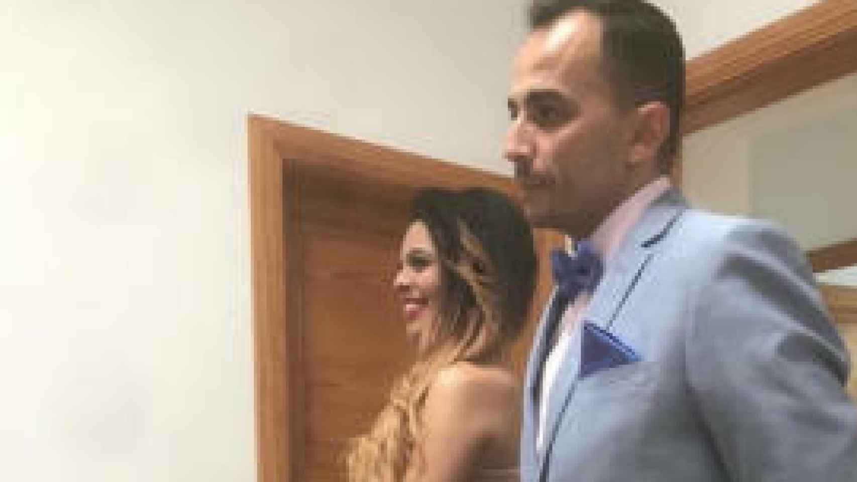 Romina se casa con Raúl Díaz.