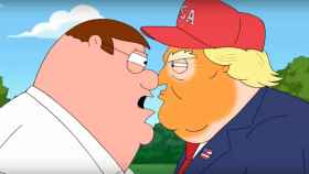 Peter Griffin y Donald Trump en un episodio de 'Padre de familia'.
