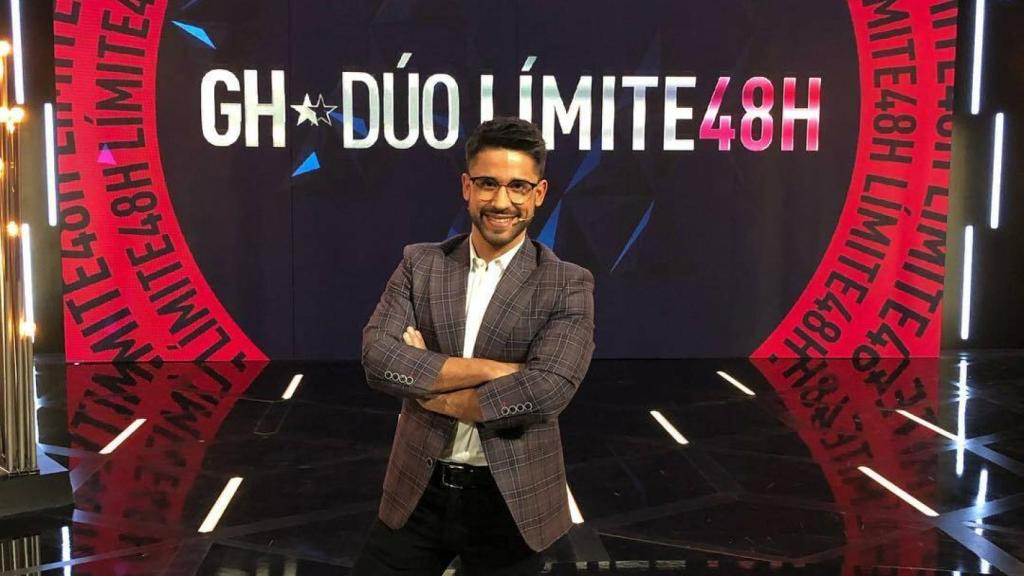 Miguel Frigenti en el plató de 'GH DÚO'