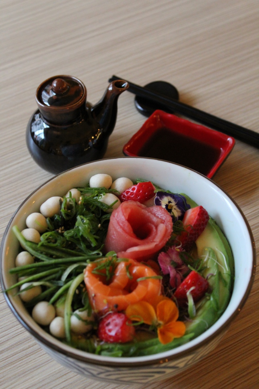 Green Tea Food & Drinks _NH Zurbano - Poke bowl Green Tea