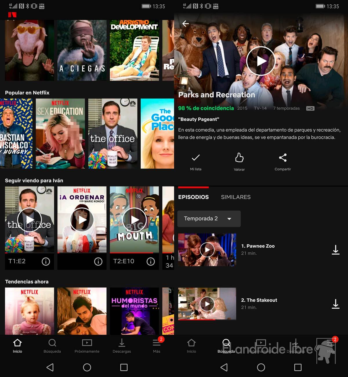 ¿Cómo puedo ver películas que no están en Netflix