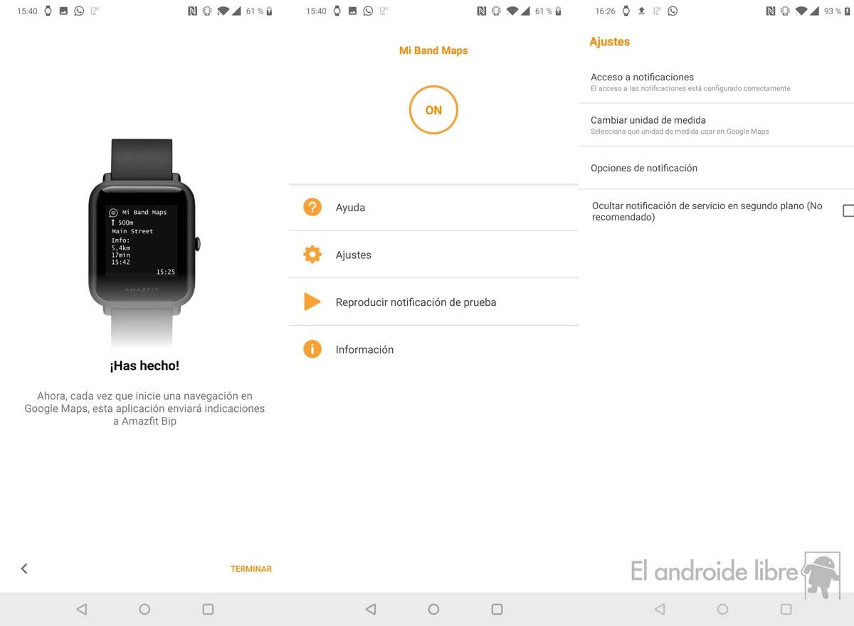 Xiaomi mi discount watch google maps