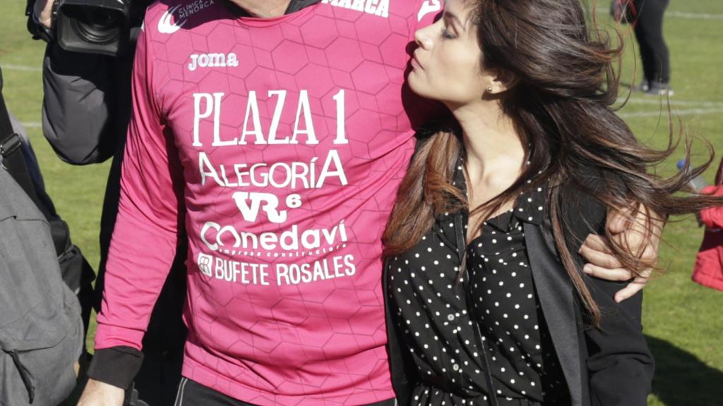 Miriam Saavedra y Carlos Lozano en una imagen de archivo