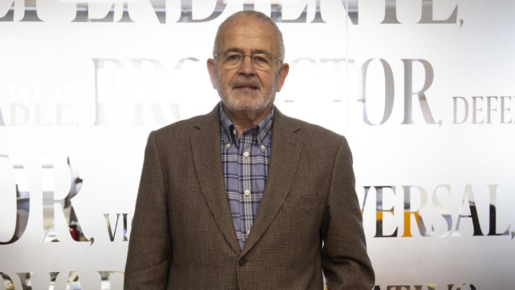 Darío Acuña, en la redacción de EL ESPAÑOL