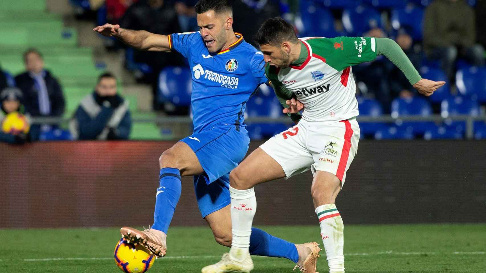 Getafe y Alavés se enfrentaron en el primer partido de la segunda vuelta