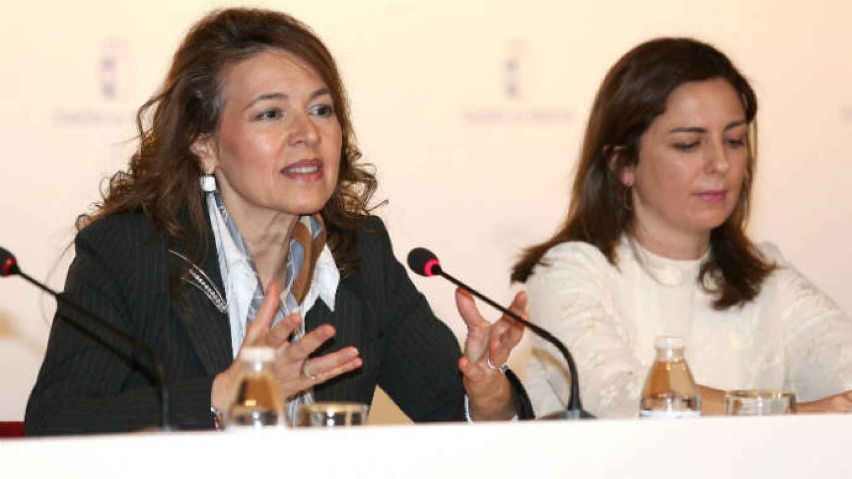 Aurelia Sánchez en rueda de prensa. Foto: Óscar Huertas