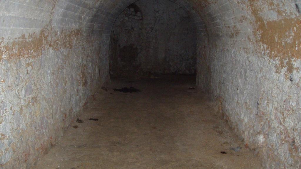 Estado del túnel antes de iniciarse el proceso de reacondicionamiento.