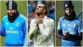 Benzema, Bale e Isco