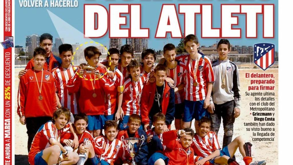 La portada del diario Marca (22/01/2019)