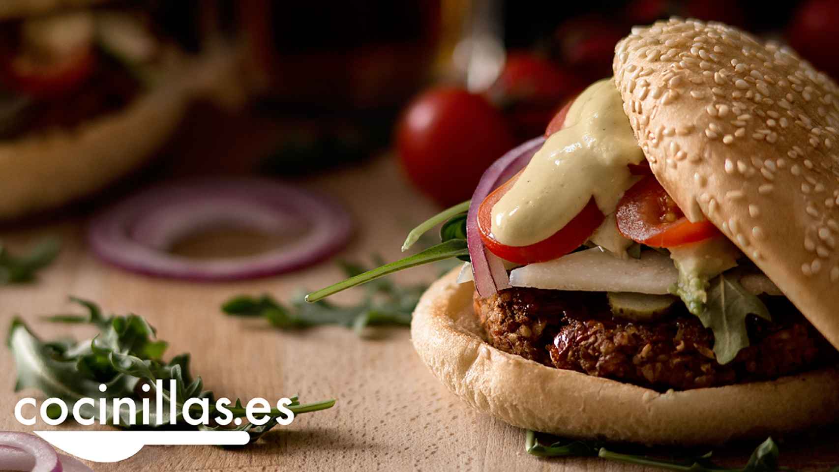 La receta de hamburguesa vegetariana más rica y fácil que probarás