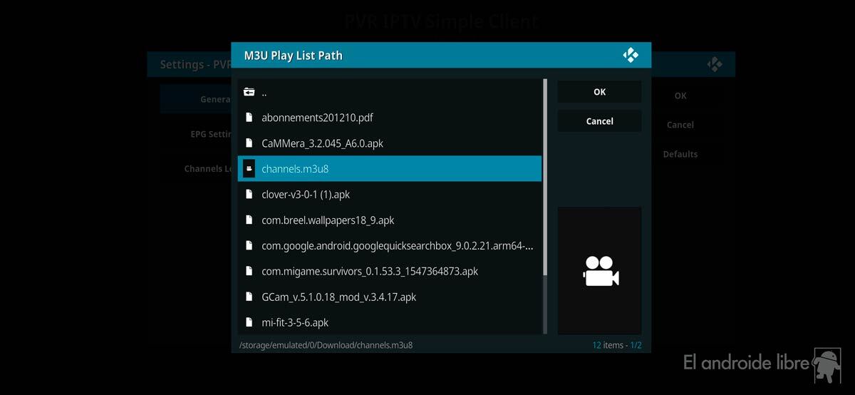 Cómo usar Kodi en Android para ver los canales de la TDT